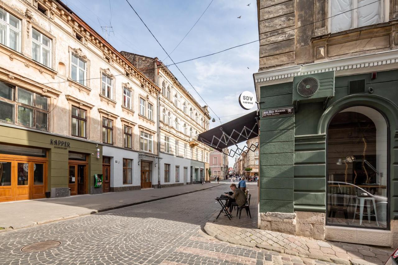 Apartment On Yana Zhizhky Lviv Eksteriør billede